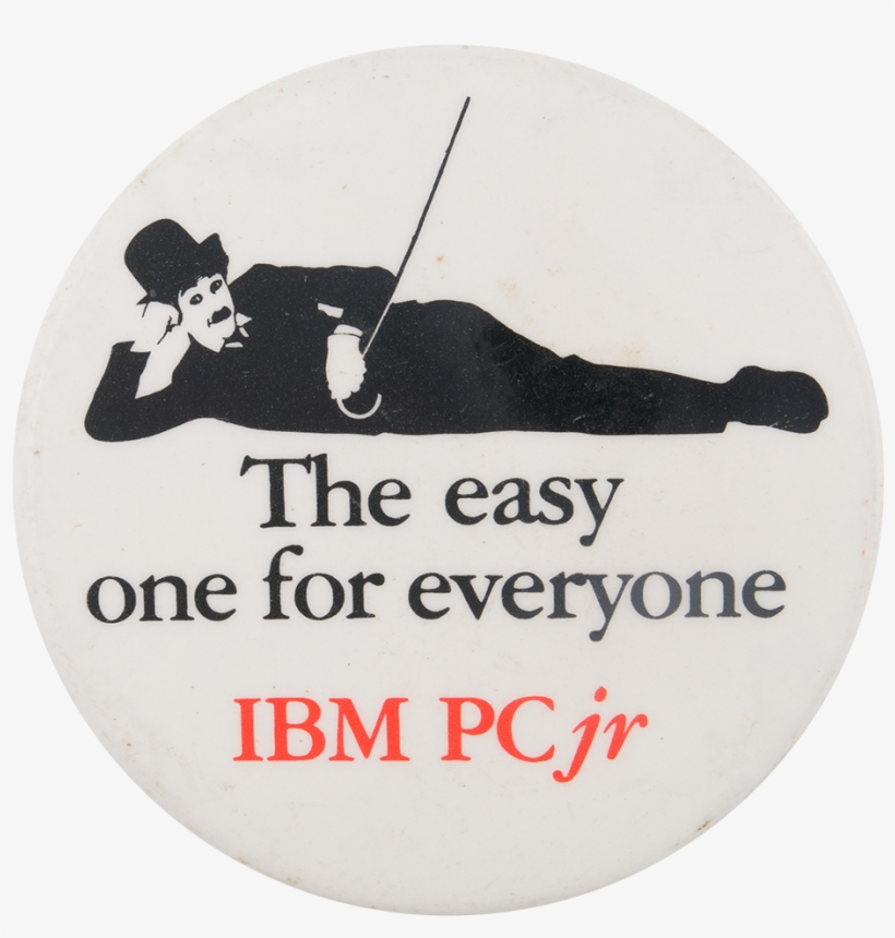 Ibm Easy One For Everyone Advertising Button Museum - Label, transparent png download