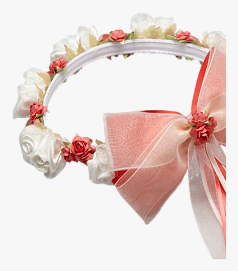 Coral & White - Hybrid Tea Rose, transparent png download