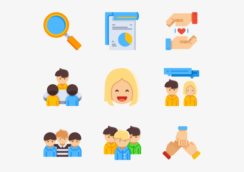 Collaboration Png - Collaboration Flat Icon, transparent png download