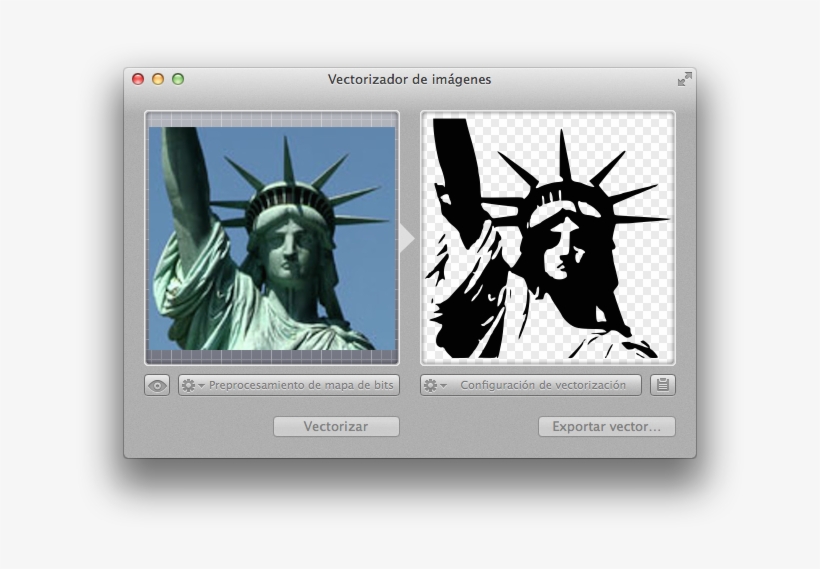 Versión - 1 - 6 - Sistema Operativo - Os X 10 - 8 - - Statue Of Liberty, transparent png download