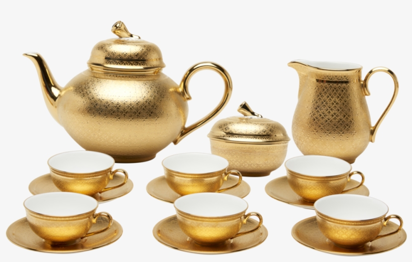 Dappled Benjarong Tea Set - Teapot, transparent png download
