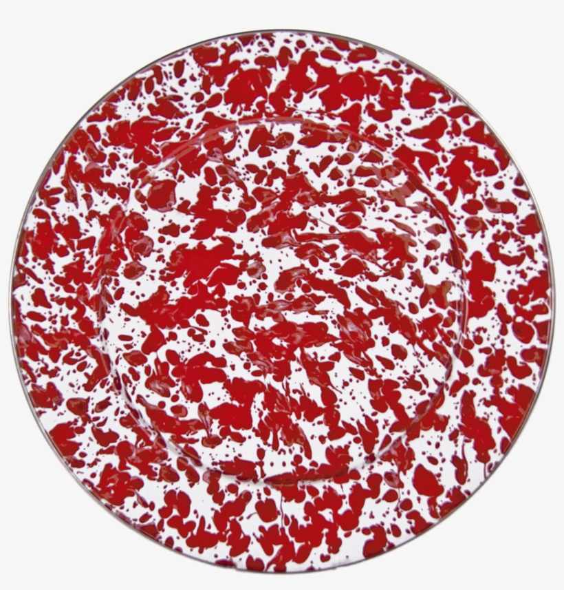 Rd26 Red Swirl Charger Plate - Circle, transparent png download