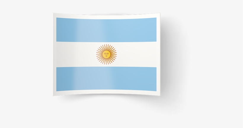 Argentina Visa - Se Dobla La Bandera Argentina, transparent png download