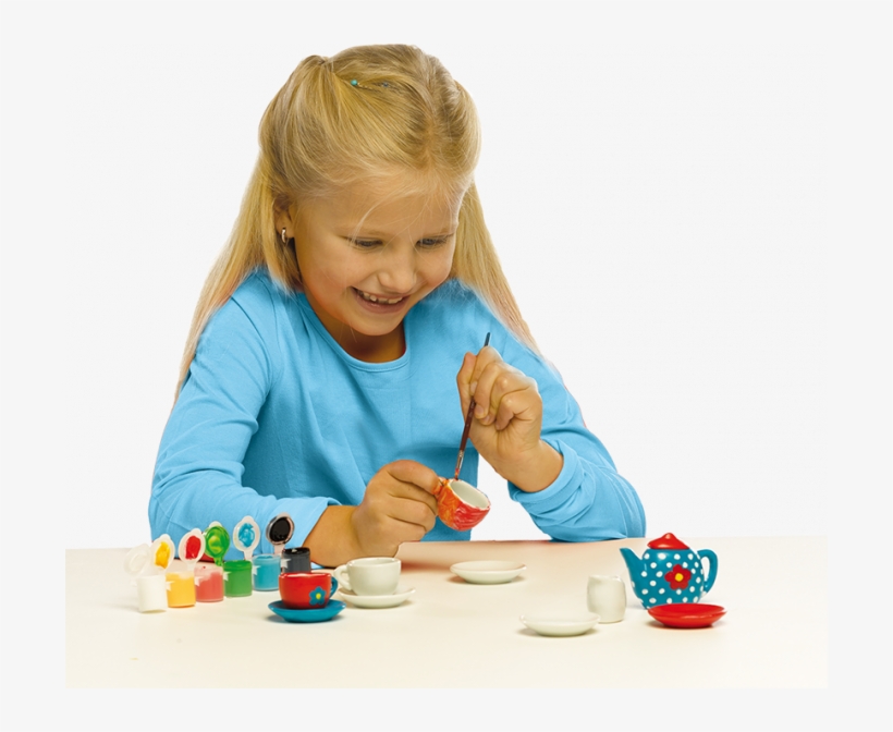 Paint Your Own Tea Set - Tea Set, transparent png download