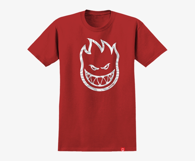 Spitfire Wheels Black Bighead T Shirt, transparent png download