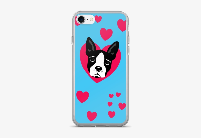 Boston Terrier Love - Mobile Phone Case, transparent png download