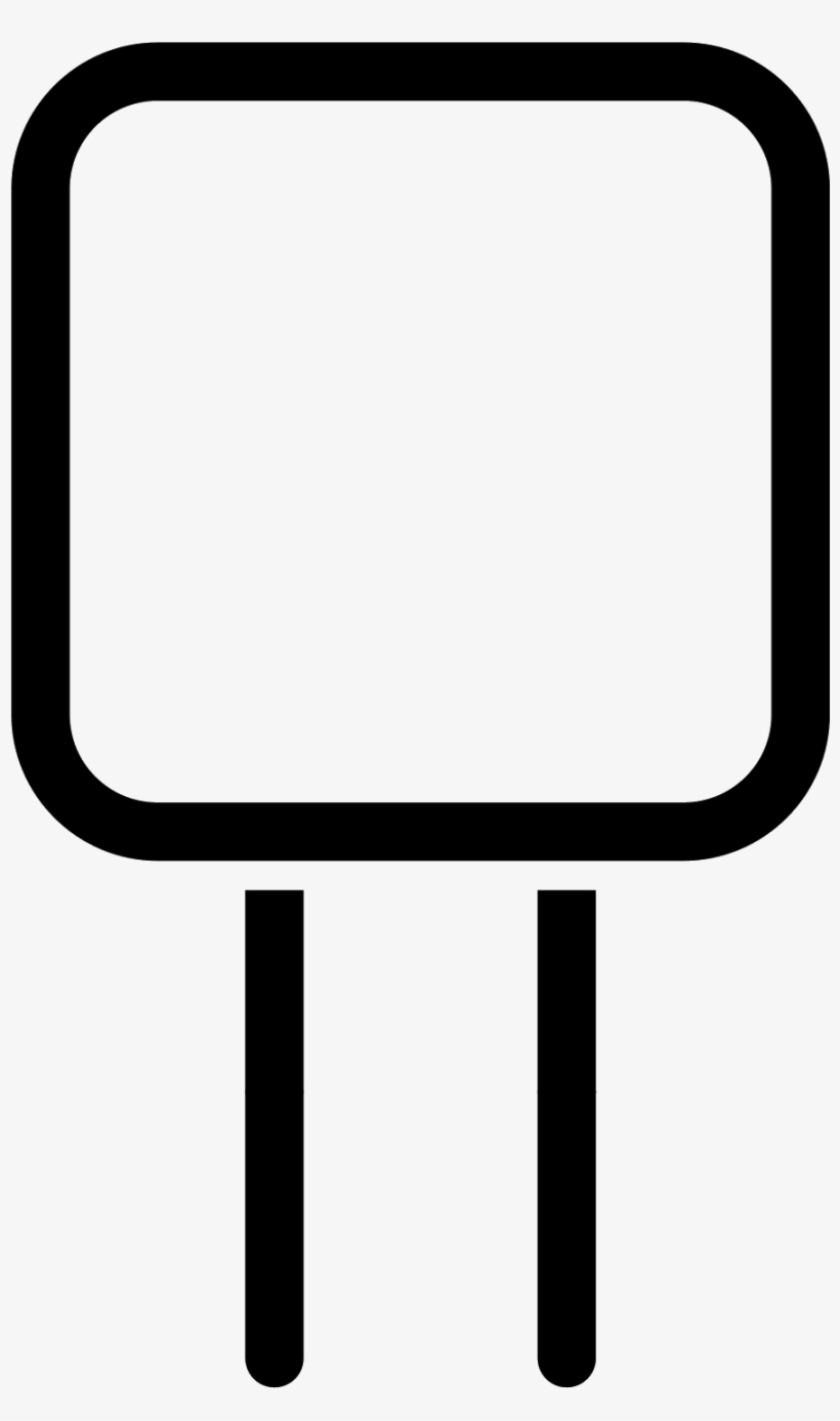This Icon Has A Square And All Four Corners Of The, transparent png download
