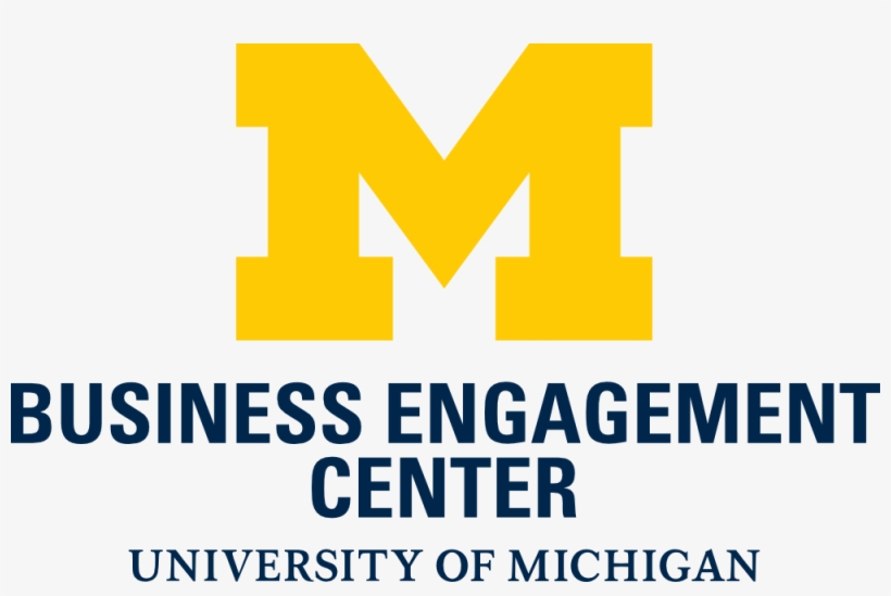 University Of Michigan Business Engagement Center - University Of Michigan Ford School Logo, transparent png download
