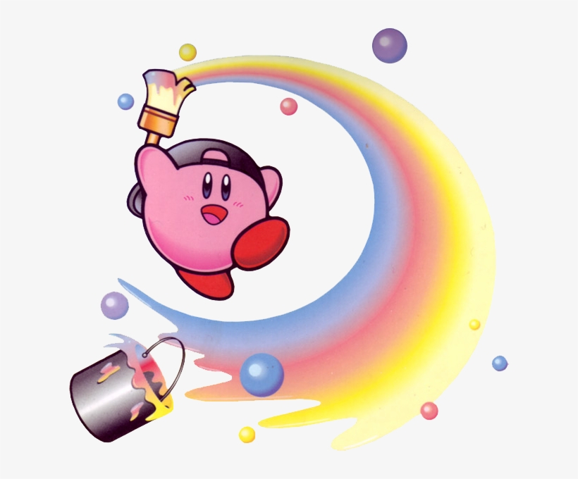 Paint Clipart Png - Kirby Super Star Artwork, transparent png download