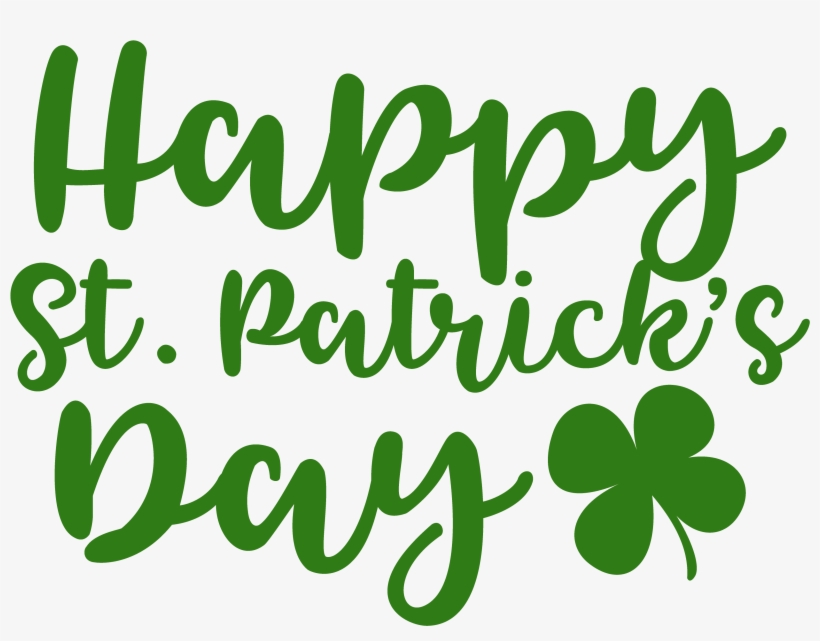 Happy St Patricks Day Svg - Scalable Vector Graphics, transparent png download