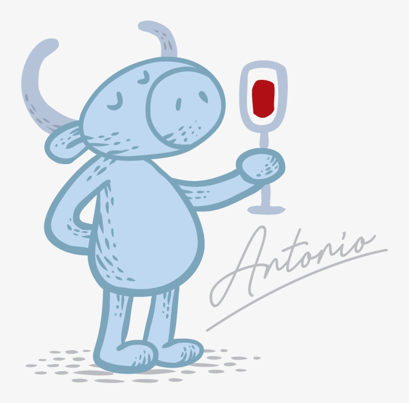 Beso De Vino Tempranillo Organic Wine Is The Sensitive - Cartoon, transparent png download
