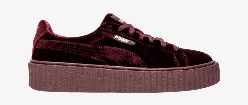 Fenty X Wmns Velvet Creeper 'burgundy' - Suede, transparent png download