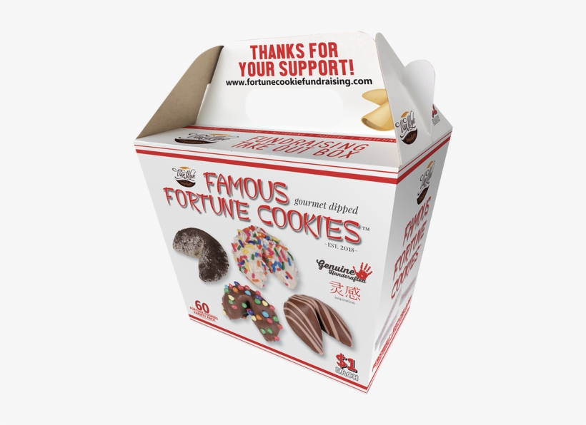 Chocolate Covered Fortune Cookies Fundraiser, transparent png download