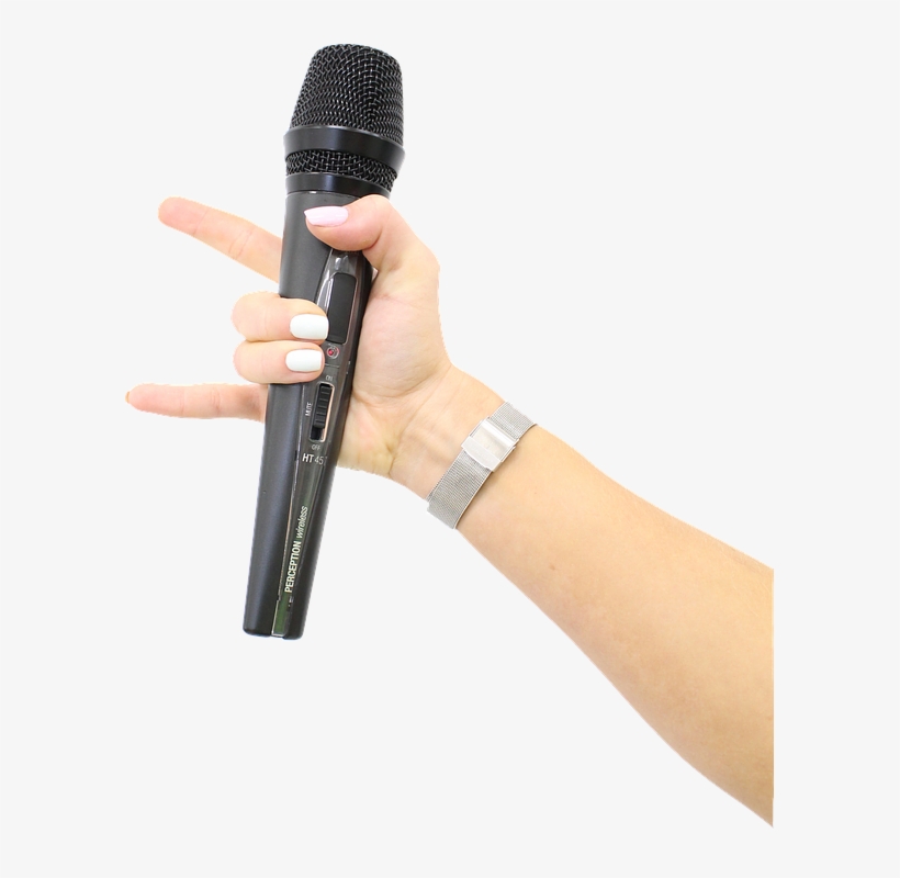 Hand, Hold, Microphone, Rock, Concert, Singer, Sings - Rock Microphone, transparent png download