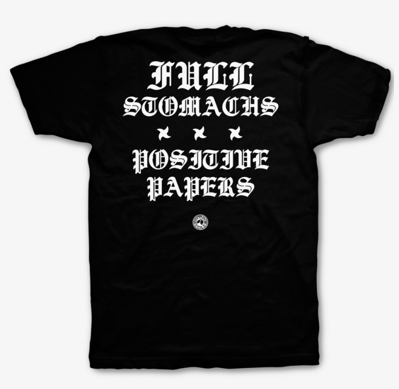 Full Stomachs/black 胃 - Razor Blade T Shirt, transparent png download