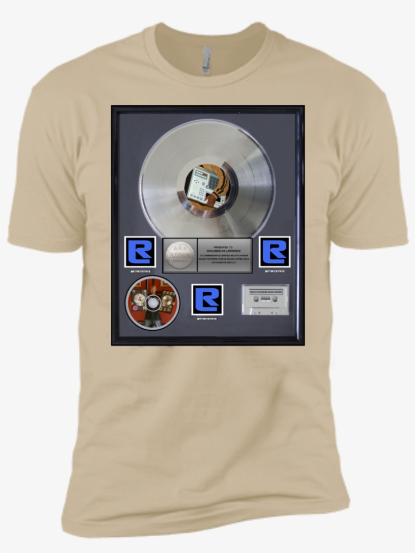 Platinum Record T-shirt - Crest, transparent png download