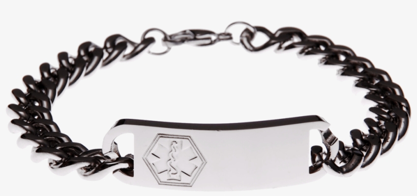 Stainless Steel Classic Bracelet - Bracelet, transparent png download