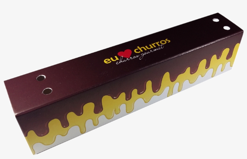 Embalagem Para Churros Gourmet Delivery Marrom - Caixinha De Churros Delivery, transparent png download