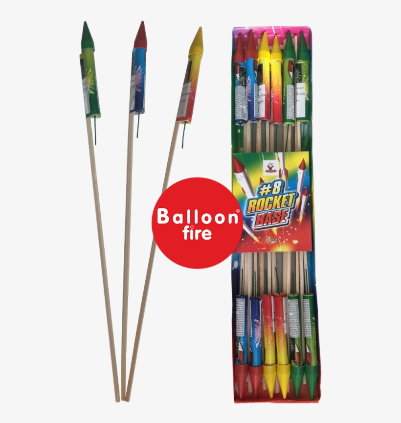 Rocket Fireworks Cp325 12 Pcs Pack - Writing, transparent png download