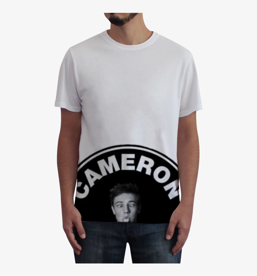 Camiseta Fullprint Cameron A - Cameron Dallas Lettering, transparent png download