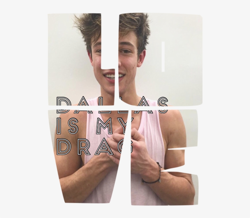 Cameron Dallas Creata Da @beatricesimonelliii E Tante - Collage, transparent png download