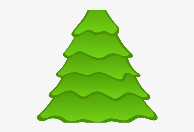 Pine Tree Clipart Star Silhouette - Christmas Tree Playdough Mat, transparent png download