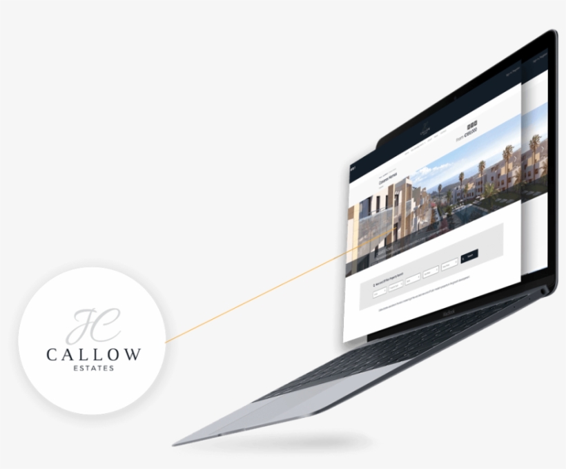 Real Estate Website Costa Del Sol - Led-backlit Lcd Display, transparent png download