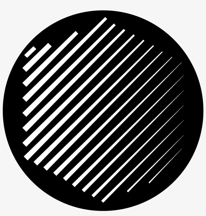 Apollo Design Sr-6184 Pelting Rain B&w Superresolution - Circle, transparent png download