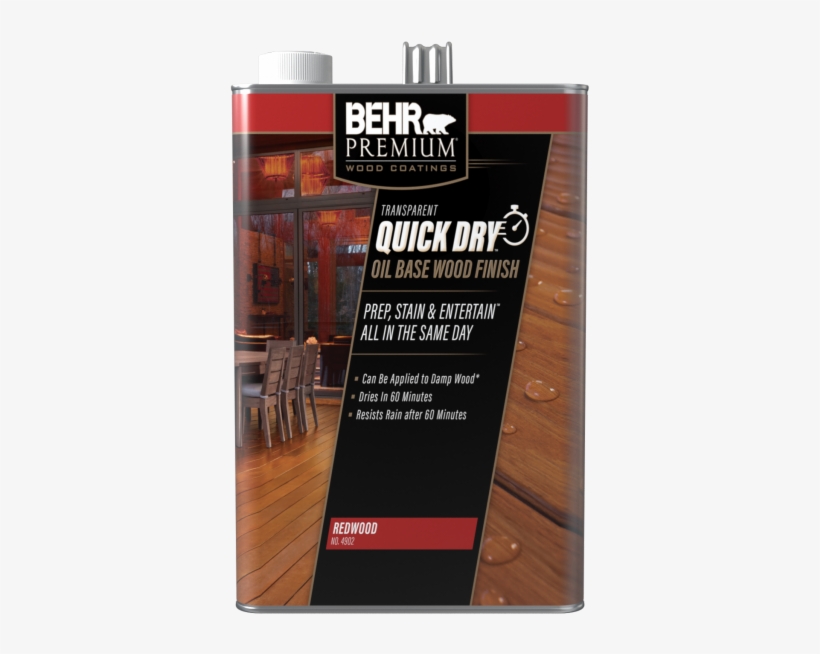 Wood Finish Dries, Resists Rain In 60 Minutes - Plywood, transparent png download