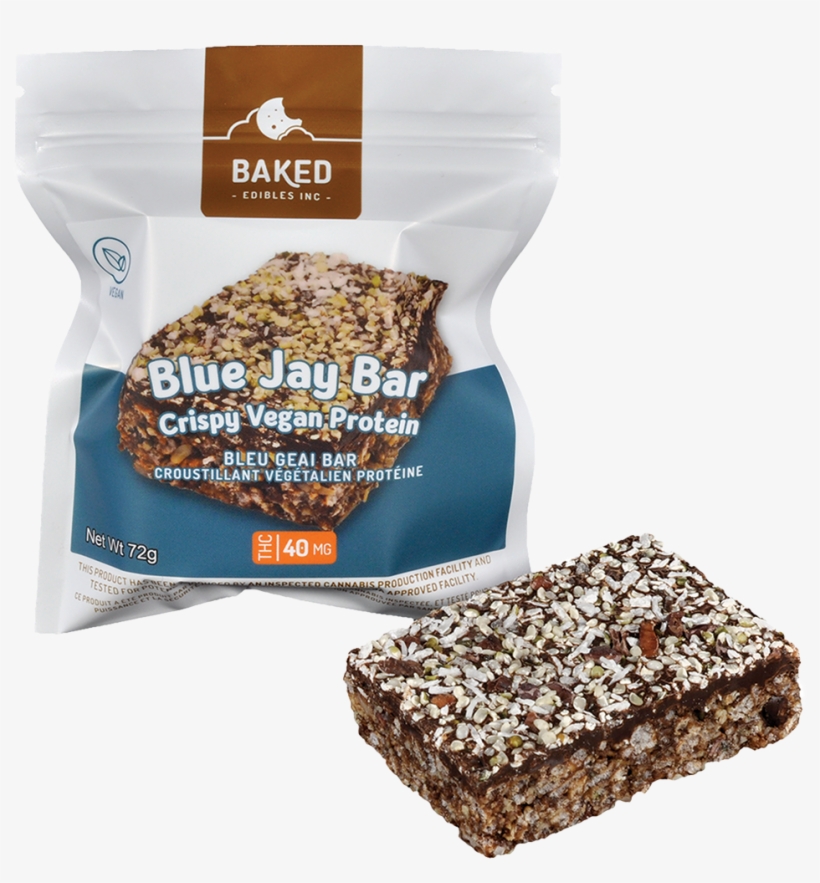 The Blue Jay - Baked Edibles Blue Jay Bar, transparent png download