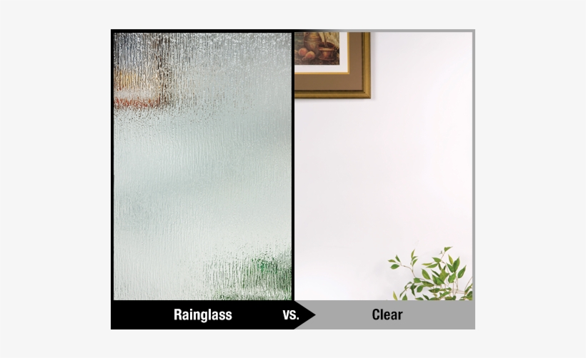 Therma Tru Rain Glass, transparent png download