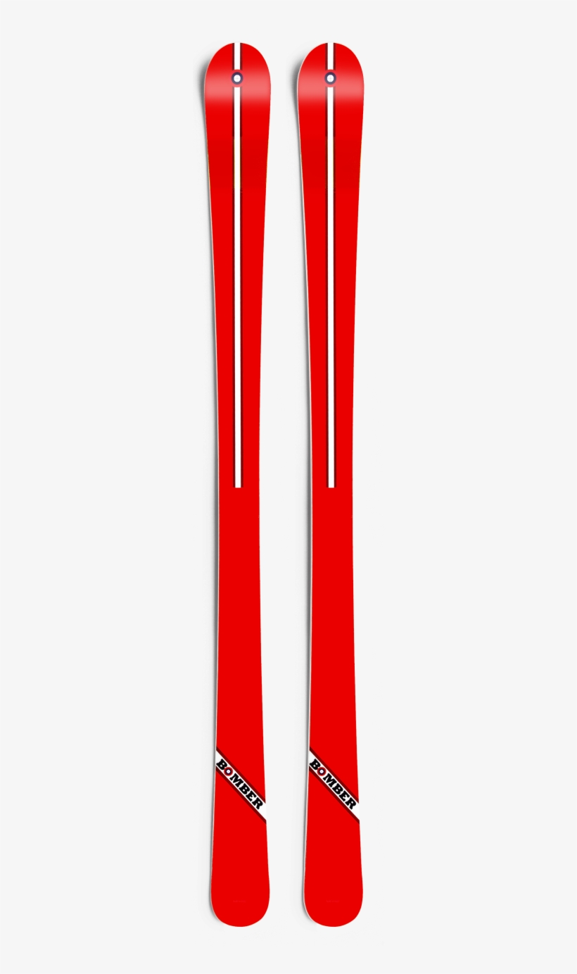 Bomber Ski Red Baron - Ski, transparent png download