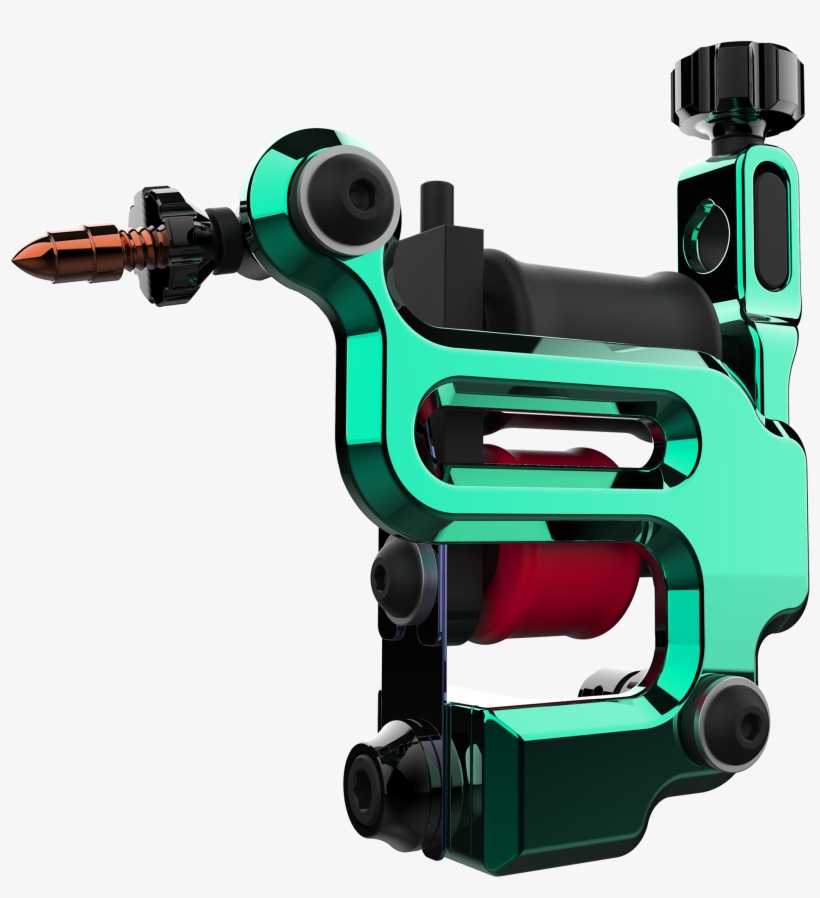Al 13 Roswell Seafoam - Tattoo Machine, transparent png download