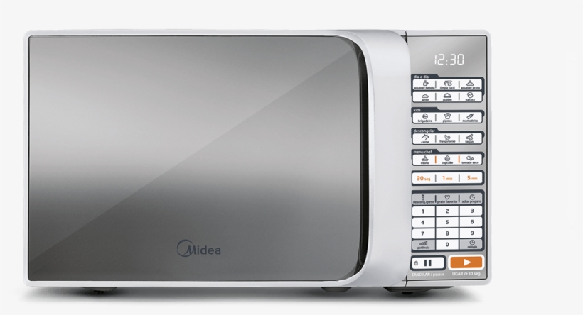 Micro-ondas Midea 20l Espelhado - Small Appliance, transparent png download