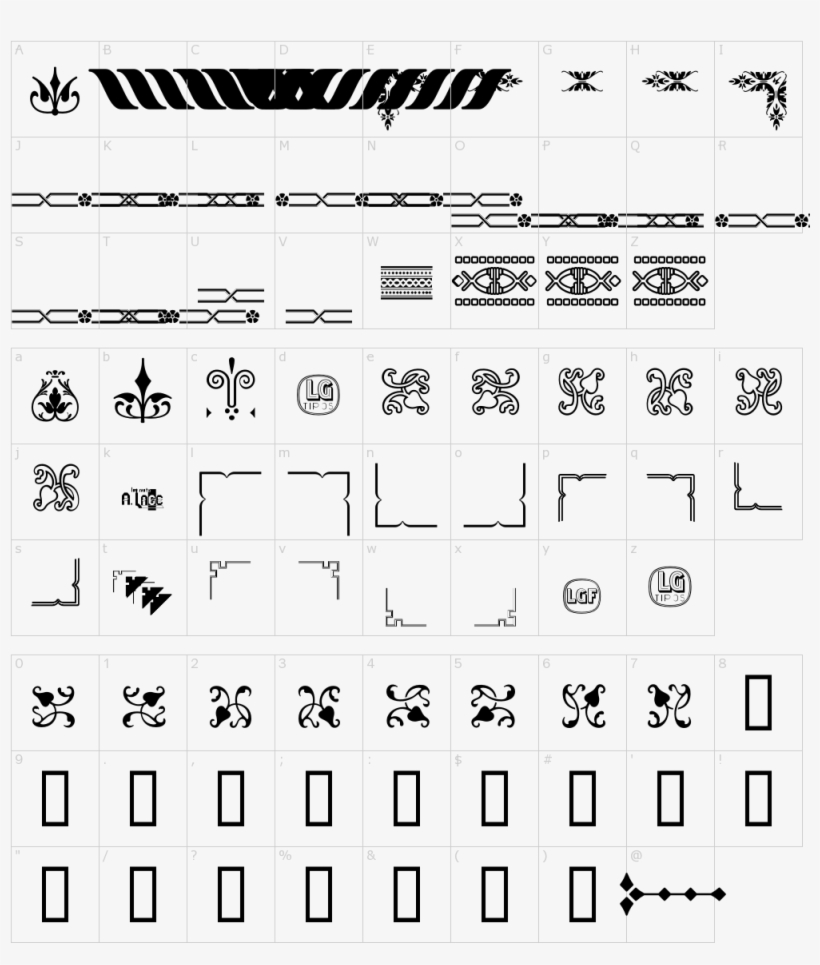 Font Characters - Number, transparent png download
