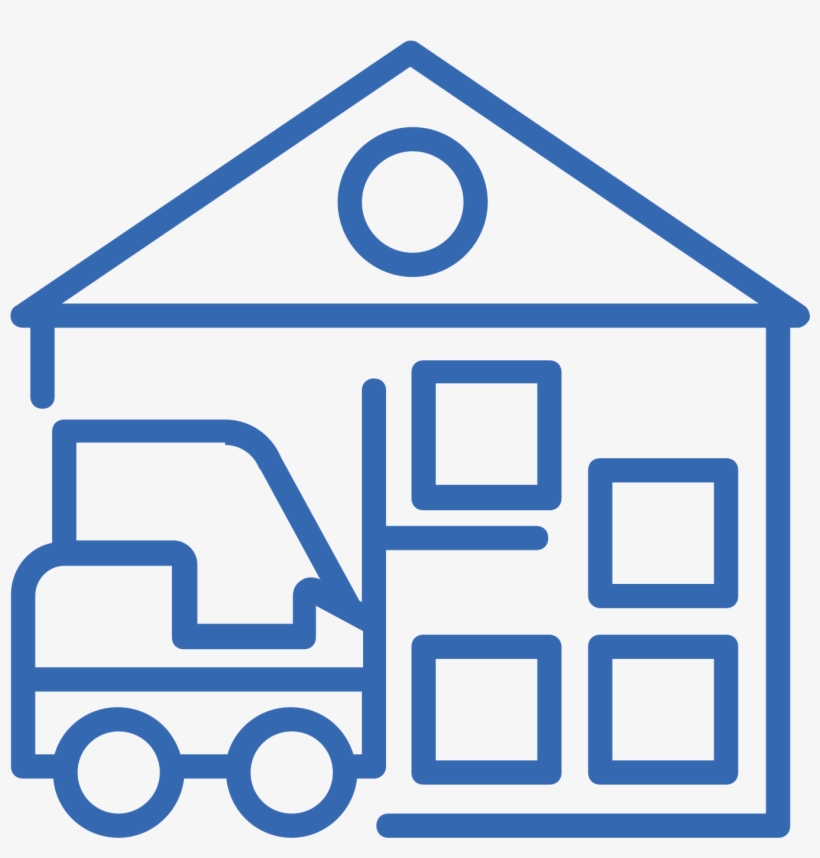 Improve Warehouse Performance - Warehouse Icon Png, transparent png download