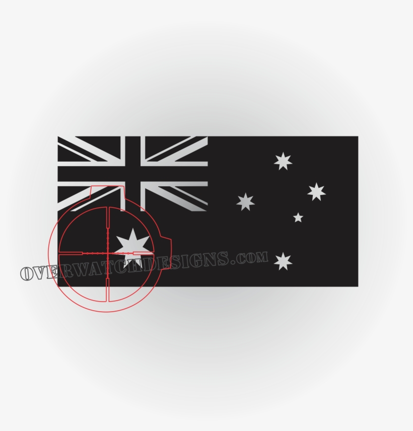 Australia Flag Sticker - Australian Flag White Png, transparent png download