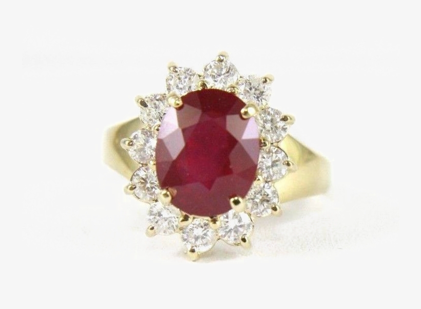 Rose Red Diamond Stone Png Transparent Image - Red Diamond Stone, transparent png download