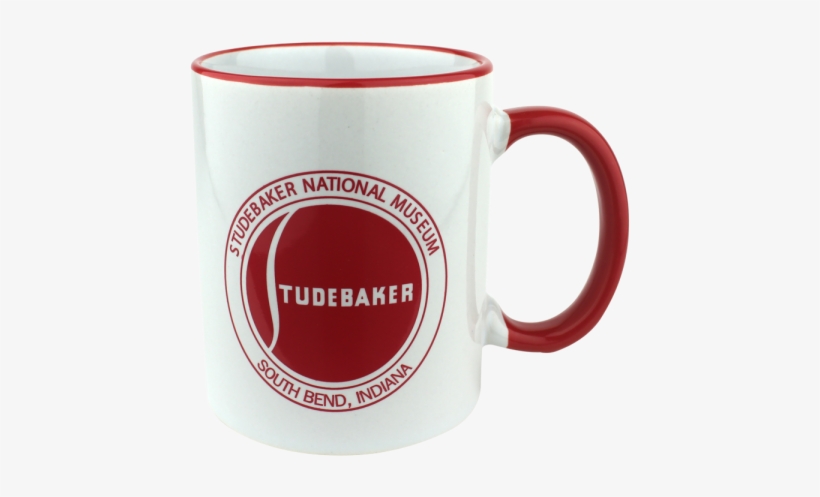 White Red Mug - Coffee Cup, transparent png download