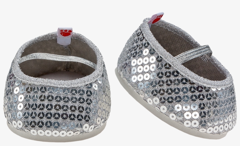 Flat Brillos Plata - Ballet Flat, transparent png download