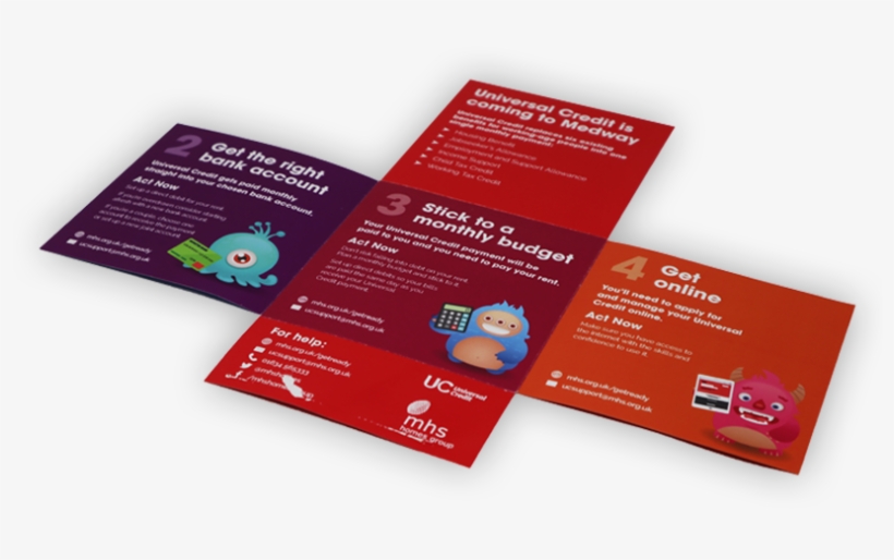 Maltese Cross Mailer - Brochure, transparent png download
