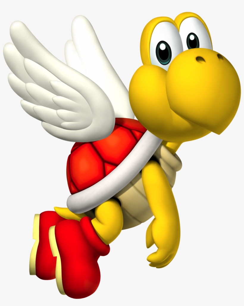 Mario Koopa Paratroopa, transparent png download