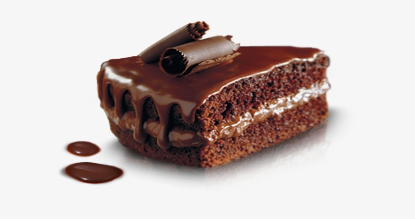 Chocolate Cake Slice Png - Make Cake In Microwave Oven, transparent png download