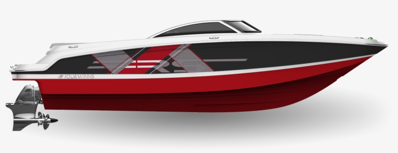Jet Black & Crimson Red - Boat, transparent png download