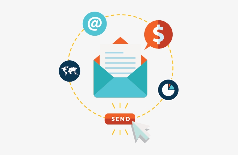 Email Marketing Built Into Your Website - E Mail Marketing Icon, transparent png download