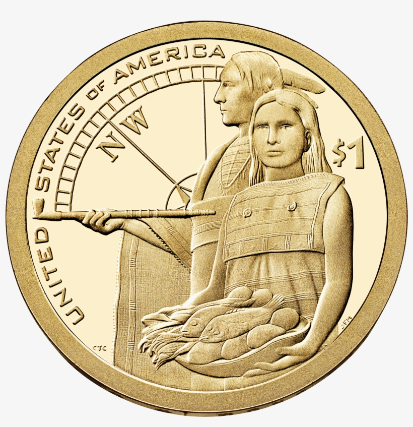 2014 Native American Coin - 2014 Sacagawea (native American) Dollar P Uncirculated, transparent png download