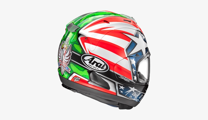 2016 Corsair X Hayden Rear - Arai Rx 7x Nicky Hayden, transparent png download