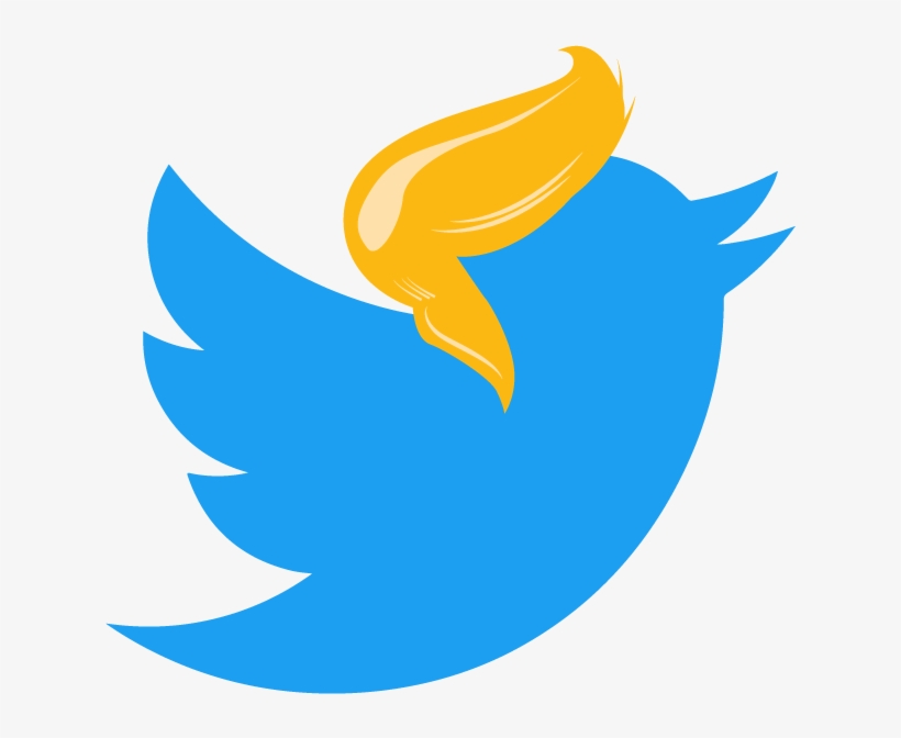 Vector Free Library Months President Tweets The Boston - Trump Twitter Logo Png, transparent png download