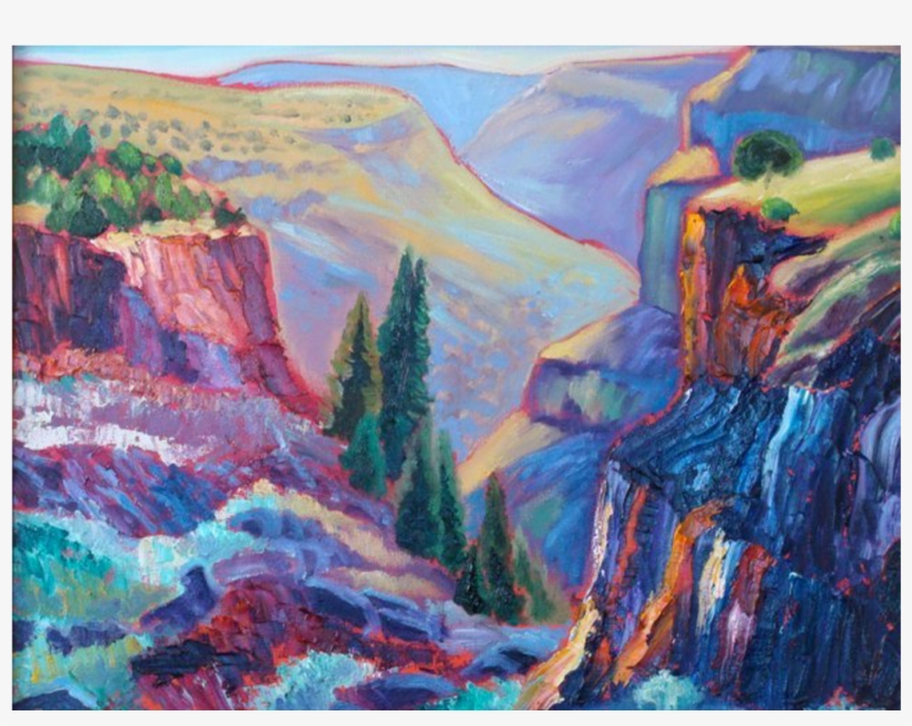 Earth And Spirit Gallery- Taos, Nm , Landscape Paintings - Painting, transparent png download