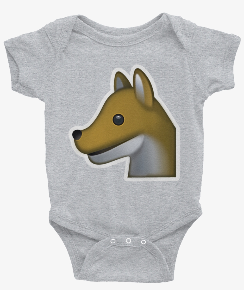 Emoji Baby Short Sleeve One Piece - Baby Onesie, transparent png download